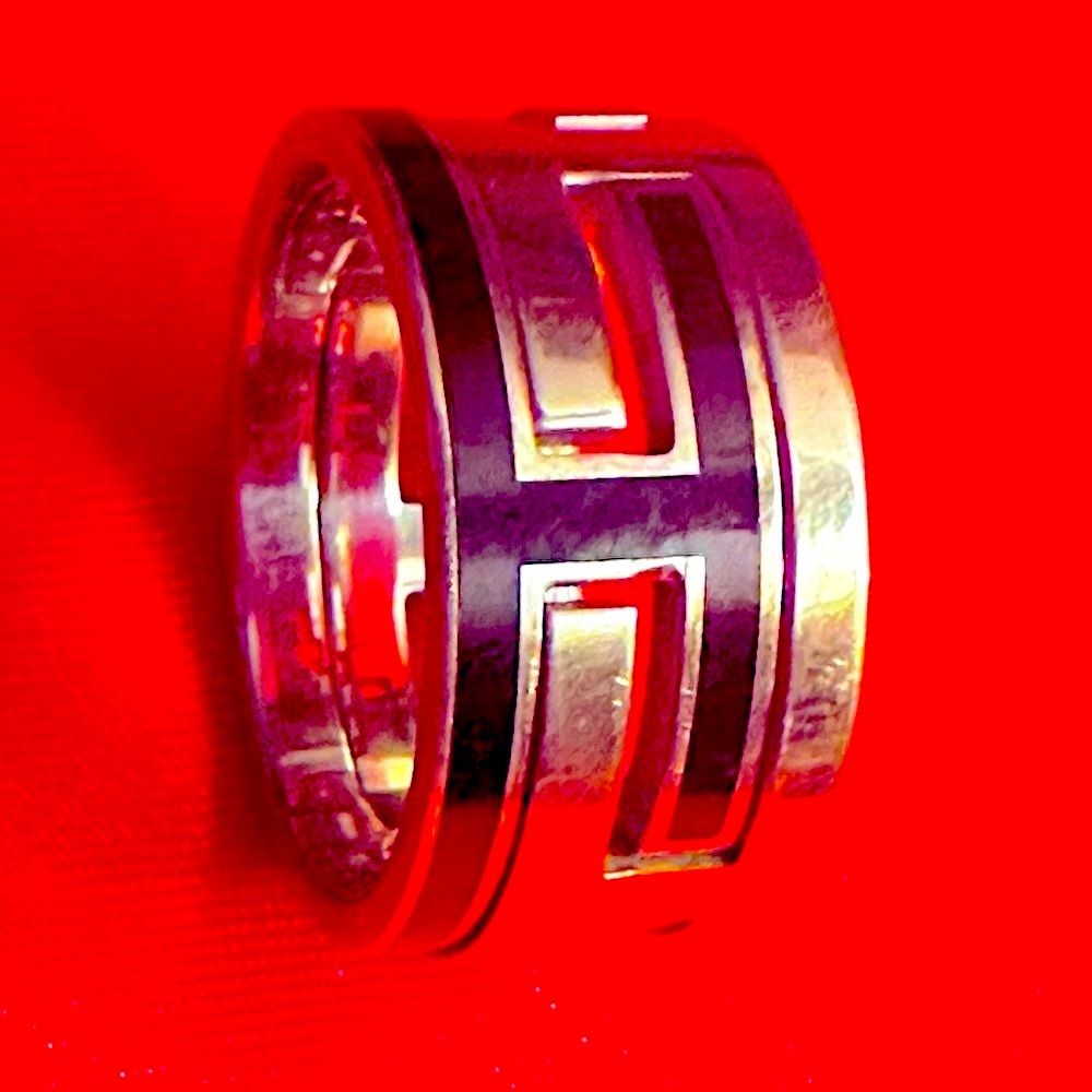 Wow Poshmark - Authentic Herms Sterling Silver Ri… - image 1